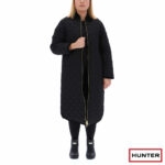 Hunter Women's Quilted Coat in White - Image 2