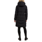 Pajar Ladies Long Down Coat in Navy - Image 18