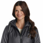 Weatherproof Ladies Long Slicker Jacket in Olive - Image 5