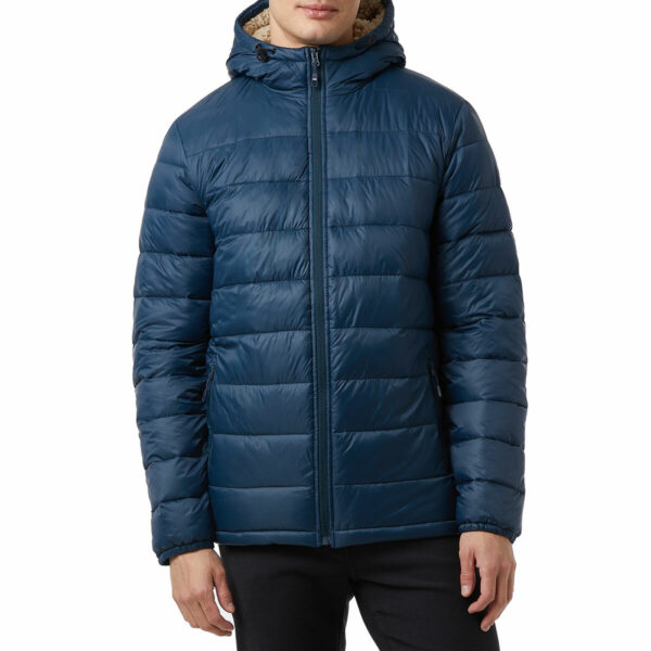 32 Degrees Men's Sherpa Lined Jacket in Navy