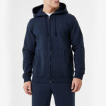Jack Wills Men's Full Zip Hoody in Navy