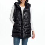 Weatherproof Women's Long Vest in Green - Image 11