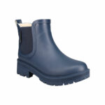 Weatherproof Ladies Fur Lined Boots in Navy