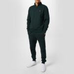 Jack Wills Men's Barchester 1/4 Zip Sweatshirt in Slate Grey - Image 6