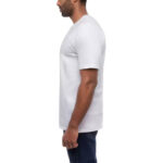 Kirkland Signature Men's Cotton Crewneck White T-Shirt, 6 Pack - Image 3