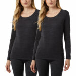 32 Degrees Heat Neo Plush Base Layer Top 2 Pack - Image 11