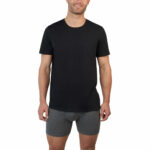 Kirkland Signature Men's Cotton Crewneck T-Shirt, 6 Pack in White - Image 13