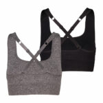 Puma Square Neck Sports Bra 2 Pack - Image 6