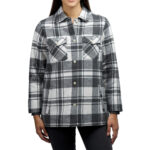 Jachs Women's Wool Blend Shacket in Mint - Image 11