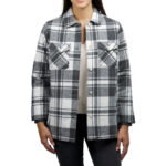 Jachs Women's Wool Blend Shacket in Mint - Image 12