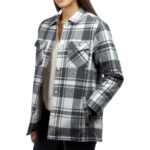 Jachs Women's Wool Blend Shacket in Mint - Image 17