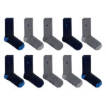 Penguin Men's Premium Organic Cotton Socks, 10 Pack - Image 6