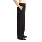 Matty M Women's Pinstripe Pant in Navy - Image 7