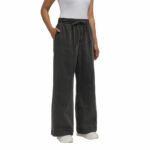 Teddi Rose Wide Leg Denim Pull on Pant in Blue - Image 5