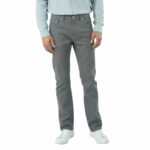 Jachs Men's Bull Denim Pant in Olive - Image 11