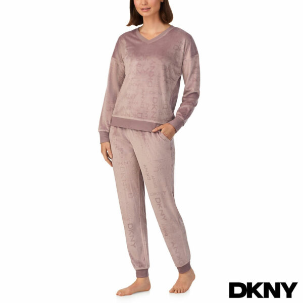 DKNY Ladies Lounge Set in Taupe