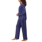 DKNY Women's Notch Collar Pyjama Set in Animal Print - Image 4