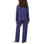 DKNY Women's Notch Collar Pyjama Set in Animal Print - Image 6