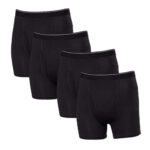 Kirkland Signature Men's Supima Cotton Boxer Briefs, 4 Pack - Image 5
