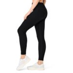 Lemon Ladies Ribbed Legging 2 Pack in Grey - Image 9