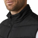 32 Degrees Mens Mixed Media Vest in Navy - Image 9
