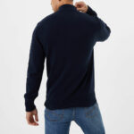 Jack Wills Men's Funnel Neck 1/2 Zip Sweater in Oatmeal - Image 13