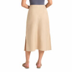 Matty M Women's Linen Skirt in Green - Image 8