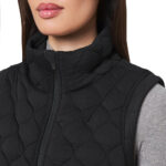 Kirkland Signature Women's Quilted Vest in Maroon - Image 12