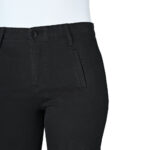Briggs Ladies Twill Wide Leg Pant in Black - Image 8