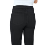 Briggs Ladies Twill Wide Leg Pant in Black - Image 9
