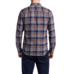 Weatherproof Men's Long Sleeve Flannel Shirt in Black - Image 6