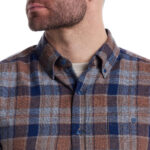 Weatherproof Men's Long Sleeve Flannel Shirt in Black - Image 9