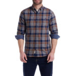 Weatherproof Men's Long Sleeve Flannel Shirt in Black - Image 12