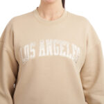 Elle Sport Women's Fleece Cities Crewneck Sweater in Grey - Image 16