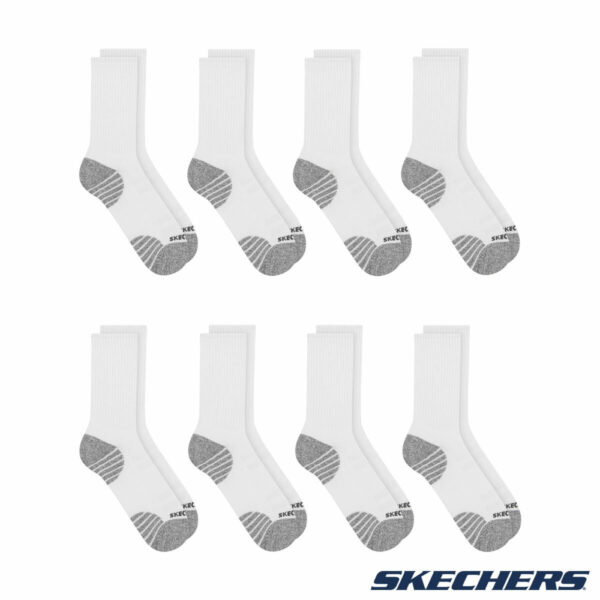 Skechers Men's Crew Sock 8 Pack