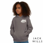 Jack Wills Youth Hoodie in Slate