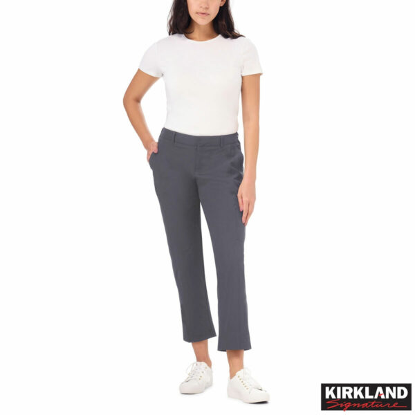 Kirkland Signature Women's Travel Pant in Grey