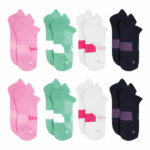United Colors of Benetton Ladies Trainer Sock 8 Pack in Pink - Image 13