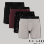 Ted Baker Men's Boxers, 4 Pack in Navy - Image 11