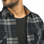 Jachs Mens Flannel Shirt & Thermal 2 Pack in Red - Image 8