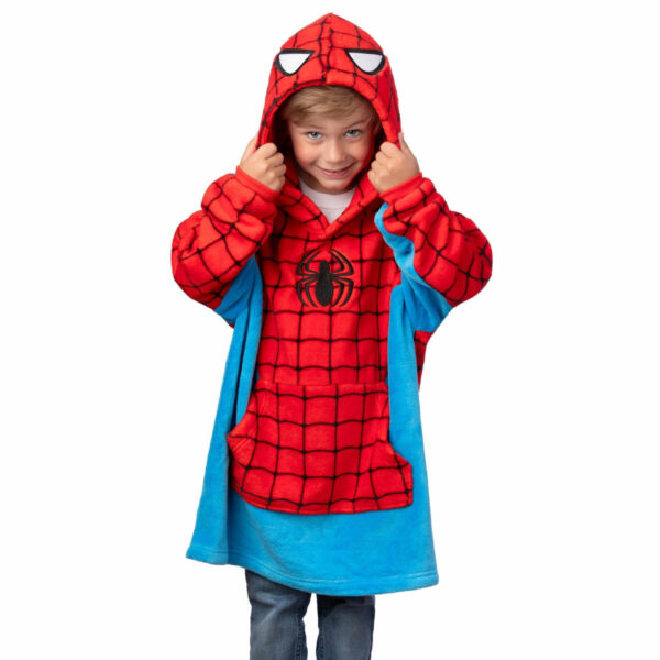 Character Kid's Oversized Hoodie in Spider-Man