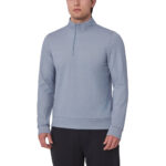 Mondetta Elevate 1/4 Zip Pullover in Green - Image 10