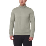Mondetta Elevate 1/4 Zip Pullover in Green