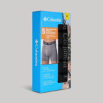 Columbia Men's Performance Stretch Boxer Briefs, 5 Pack in Navy - Image 8