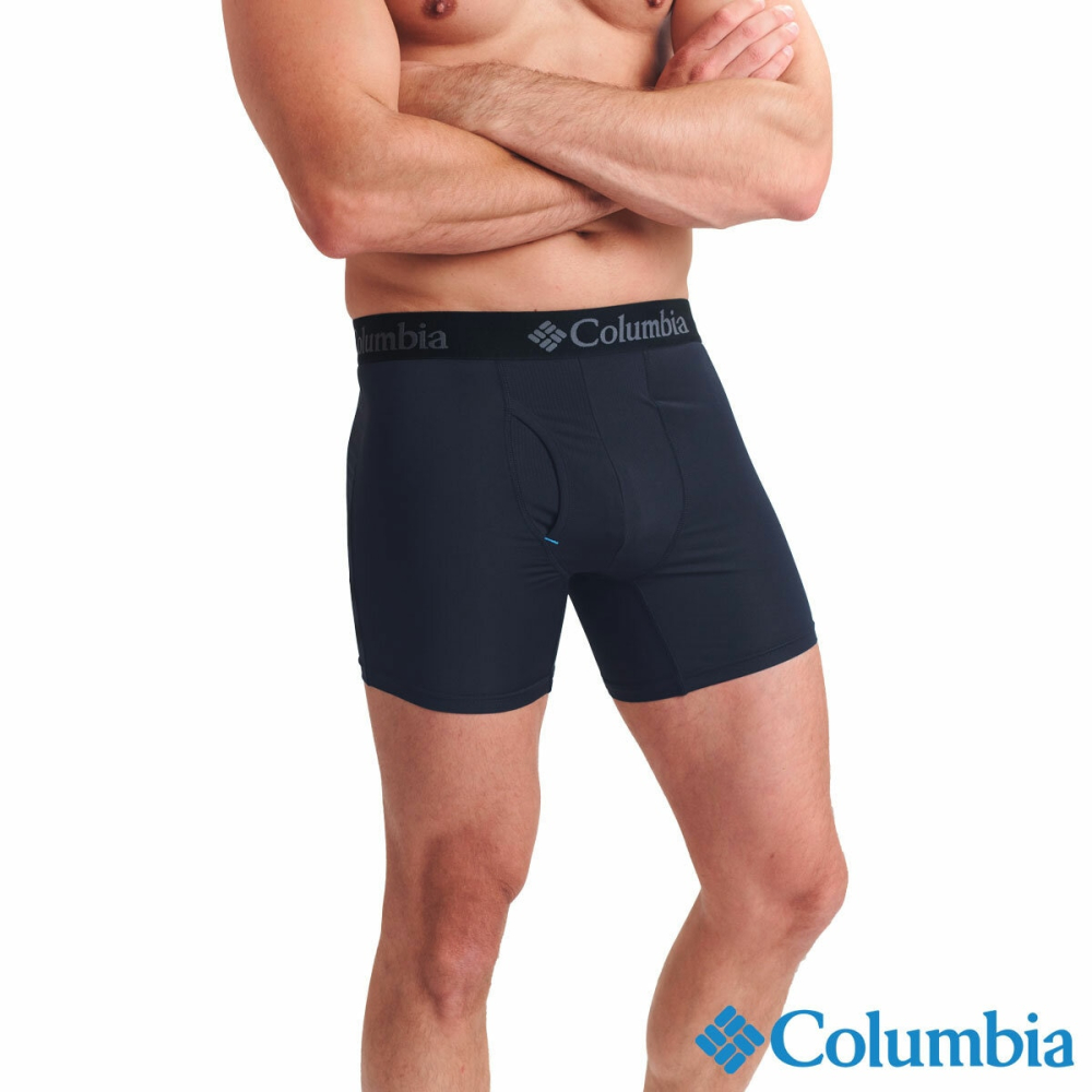 Columbia Men's Performance Stretch Boxer Briefs, 5 Pack in Navy