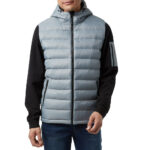 32 Degrees Men's Mixed Media Jacket in Grey