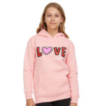 Keith Haring Youth Hoodie in Pink