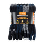 Weatherproof Mens Thermal Sock 4 Pack in Navy - Image 6