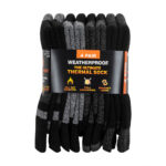 Weatherproof Mens Thermal Sock 4 Pack in Navy - Image 12
