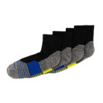 Champion Men's Sport Tech Ankle Sock 4 Pack in White - Image 9
